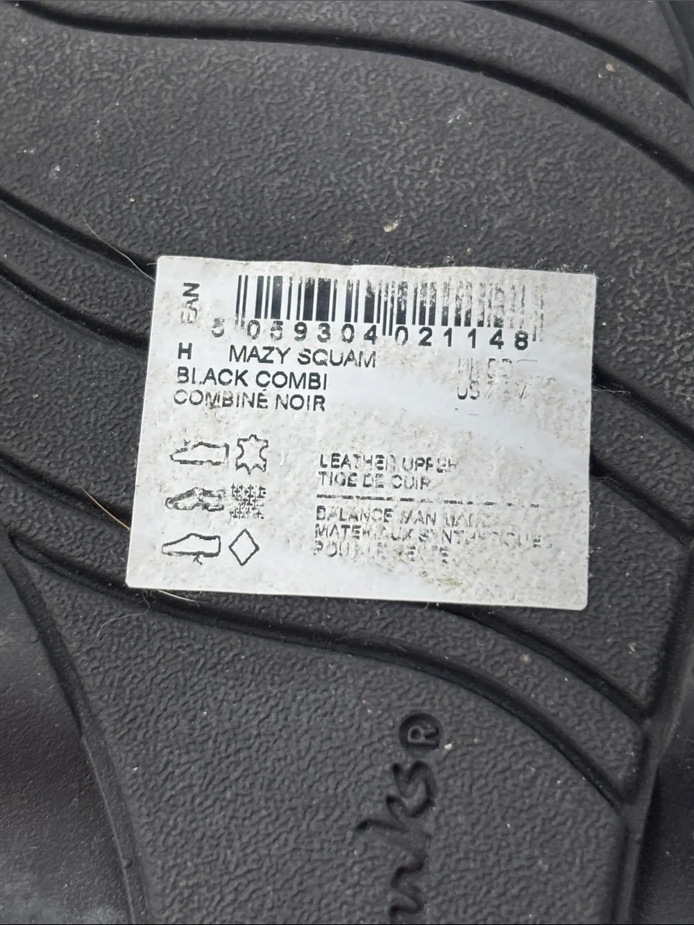 Clarks Collection Mazy Squam Black Slip On Wedge Shoes - size 7.5